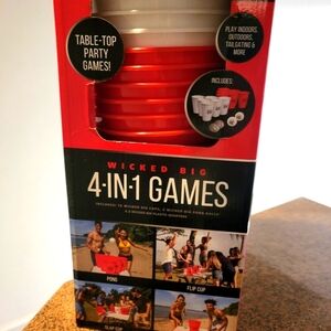 4 in 1 games giant cups game